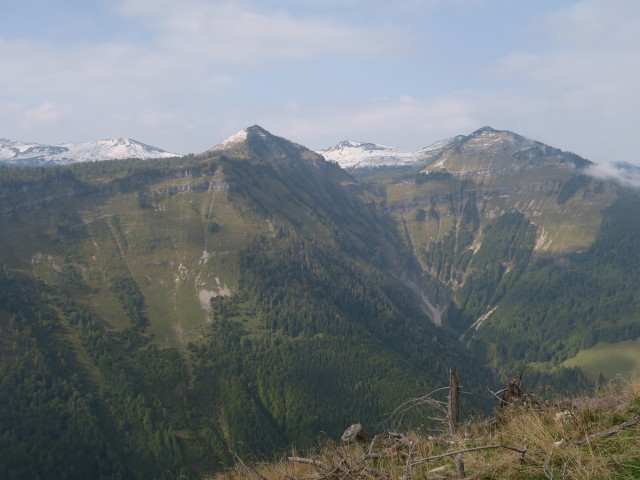 vom Wieslerhorn Richtung Südwesten (23. Sep.)