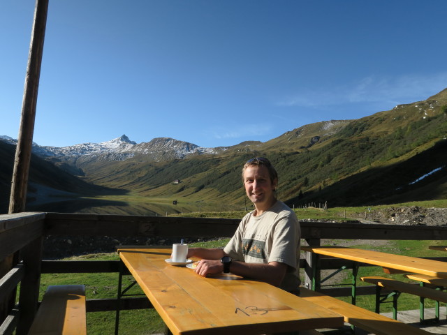 Ich auf der Tappenkarseealm, 1.768 m