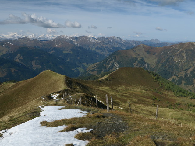 vom Kreuzeck Richtung Westen