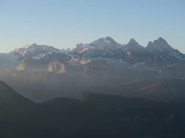 Dachsteingebirge vom Hoch-Kalmberg aus (30. Sep.)