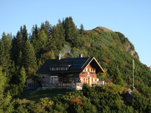 Goiserer Hütte, 1.592 m (30. Sep.)