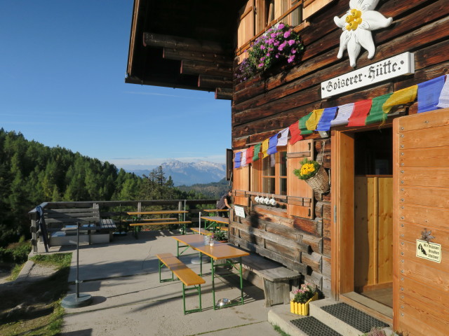 Goiserer Hütte, 1.592 m (30. Sep.)