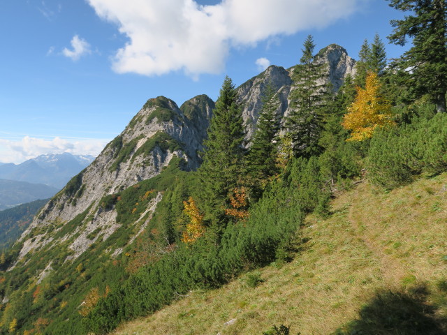 Weg 39 zwischen Hoher Knallalm und Großem Brettkogel (30. Sep.)