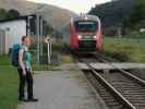 Sabine im Bahnhof Gleißenfeld, 360 m