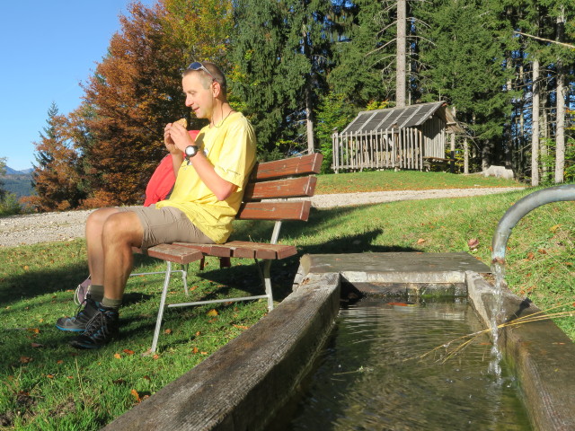 Ich am Weg 246 zwischen Radniger M&uuml;hle und Radniger Sattel