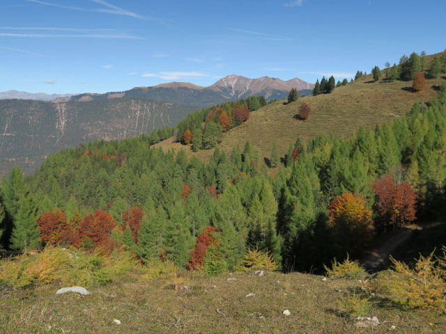 von der Jadersdorfer Ochsenalm Richtung Nordosten