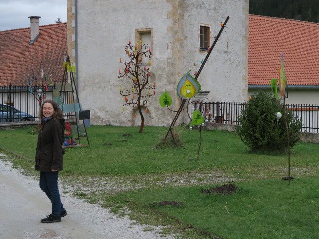 Sabine in der Schauglash&uuml;tte Kaiserhof