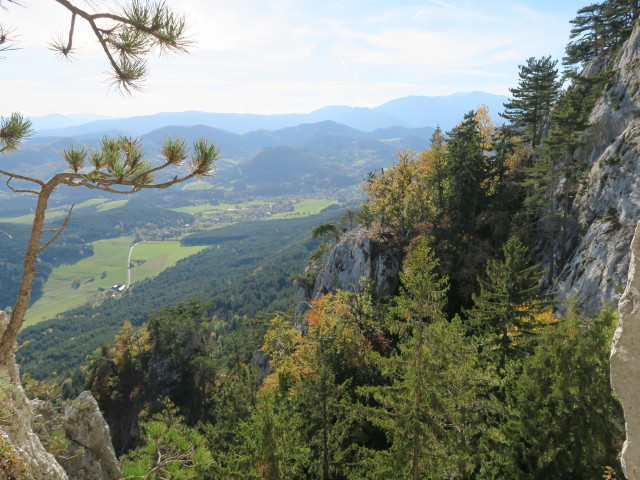 vom Wildenauer-Klettersteig Richtung Südwesten