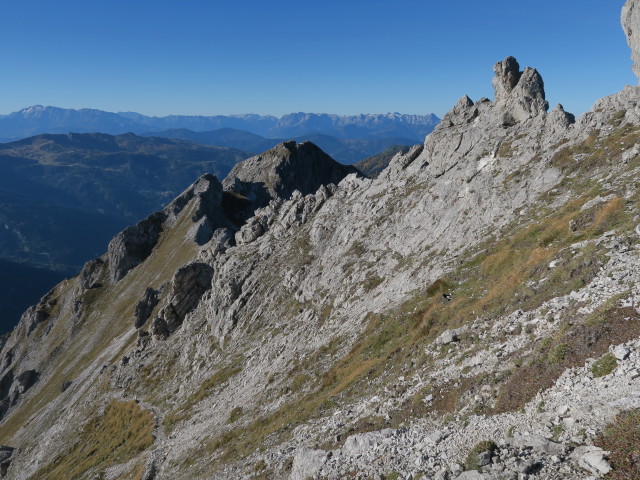 Weg 73 zwischen Schwarzkopf und Steinfeldspitze (14. Okt.)