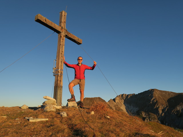 Ich am Spirzinger, 2.066 m (15. Okt.)