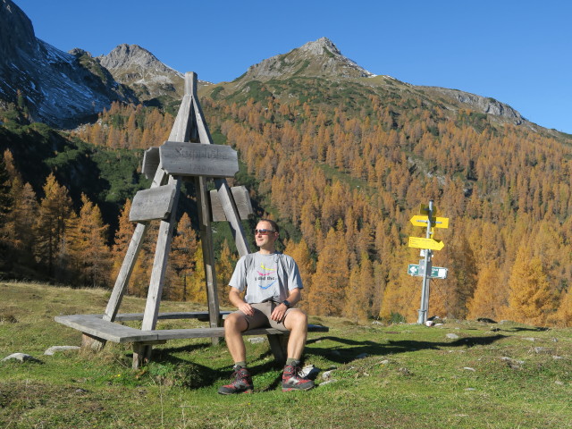 Ich auf der Stubh&ouml;he, 1.739 m (15. Okt.)