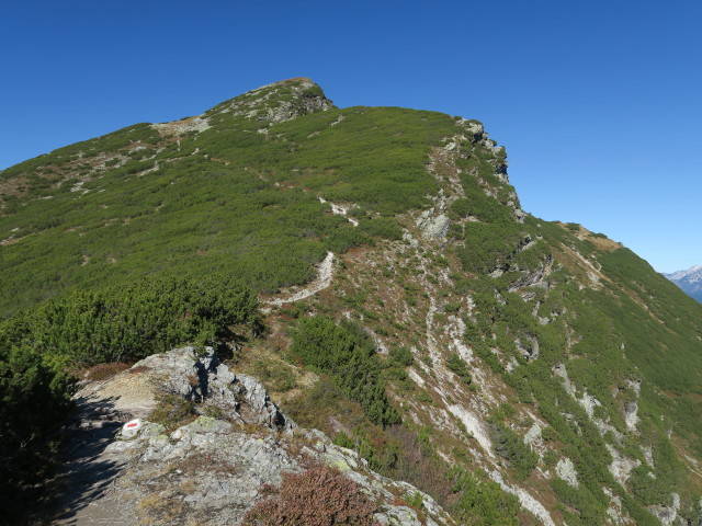 Weg 73 zwischen Hakopf und Strimskogel (15. Okt.)