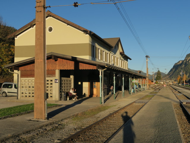 Bahnhof Radstadt, 832 m (15. Okt.)