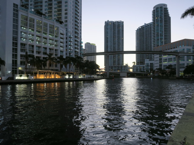 Miami River in Miami (4. Nov.)