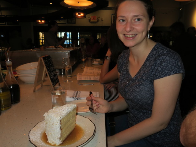 Sabine in The River Seafood and Oyster Bar in Miami (4. Nov.)