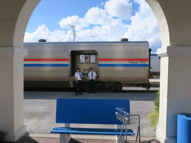 Amtrak Train 97 'Silver Meteor' in der Orlando Station (5. Nov.)