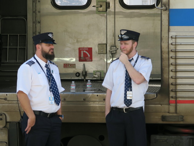 Amtrak Train 97 'Silver Meteor' in der Orlando Station (5. Nov.)