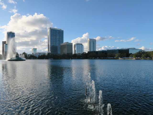 Lake Eola Park in Orlando (5. Nov.)