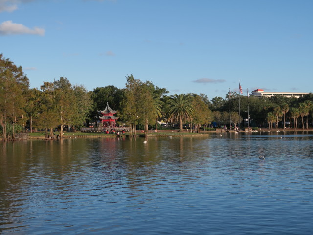 Lake Eola Park in Orlando (5. Nov.)