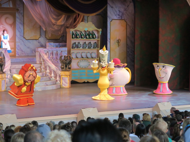 Beauty and the Beast Show in Disney's Hollywood Studios (6. Nov.)