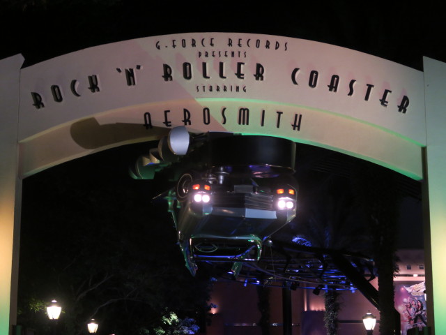 Rock 'n' Roller Coaster in Disney's Hollywood Studios (6. Nov.)