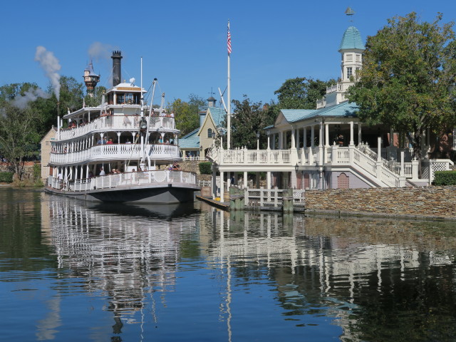 Liberty Belle Riverboat im Magic Kingdom (7. Nov.)