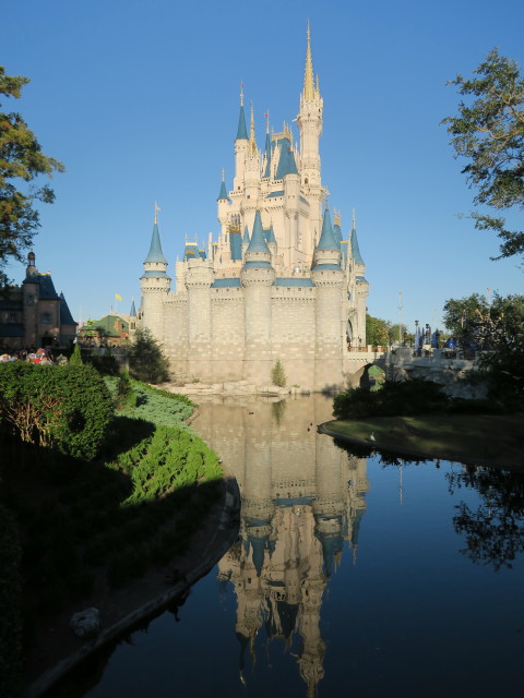 Cinderella Castle im Magic Kingdom (7. Nov.)