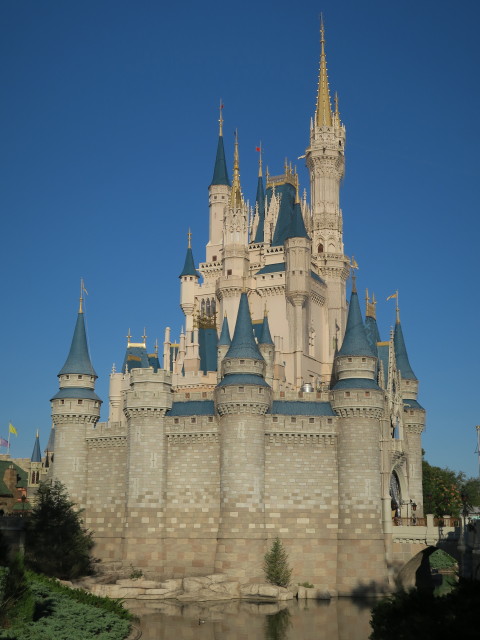 Cinderella Castle im Magic Kingdom (7. Nov.)