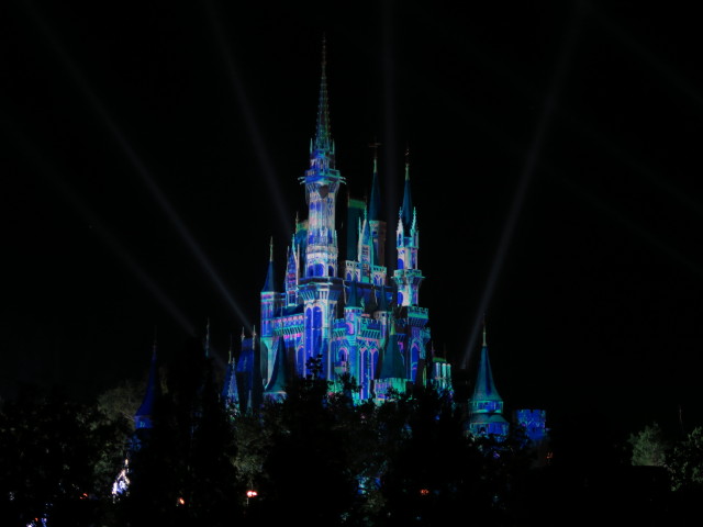 Cinderella Castle im Magic Kingdom (7. Nov.)