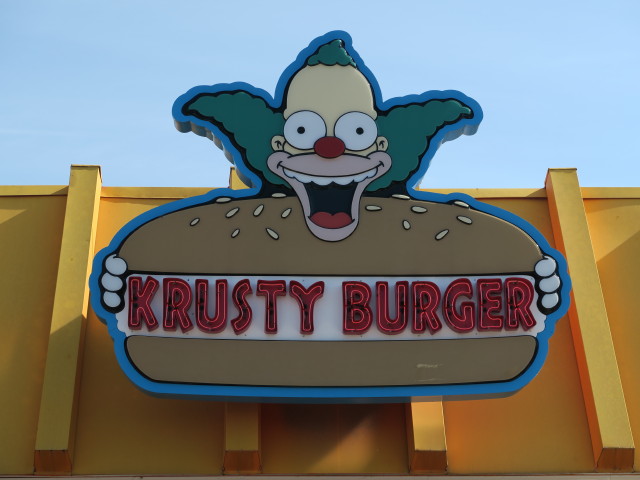 Krusty Burger in den Universal Studios Florida (8. Nov.)