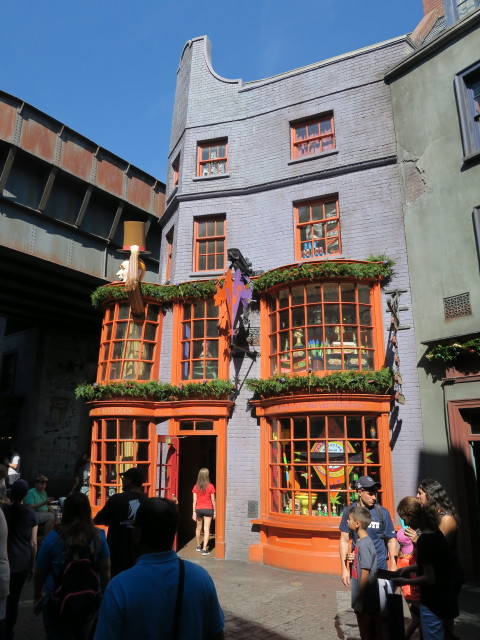 Diagon Alley in den Universal Studios Florida (8. Nov.)