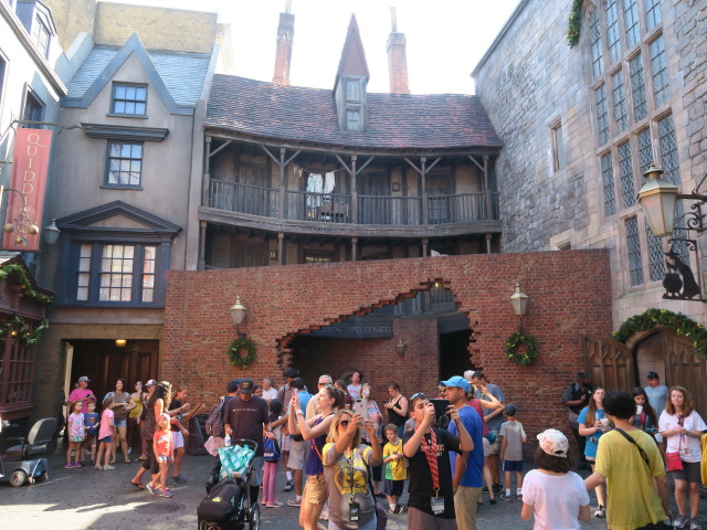 Diagon Alley in den Universal Studios Florida (8. Nov.)