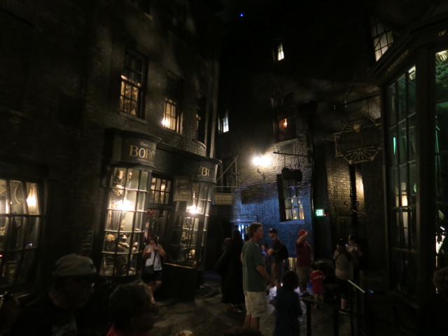 Knockturn Alley in den Universal Studios Florida (8. Nov.)