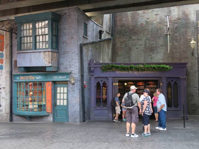 Diagon Alley in den Universal Studios Florida (8. Nov.)