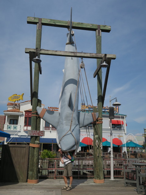 Ich in San Francisco in den Universal Studios Florida (8. Nov.)