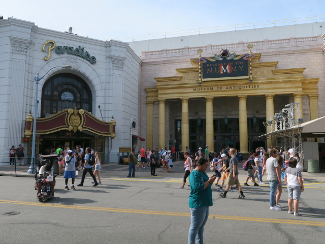Revenge of the Mummy in den Universal Studios Florida (8. Nov.)