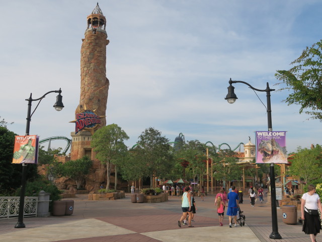 Eingang von Universal's Islands of Adventure (9. Nov.)