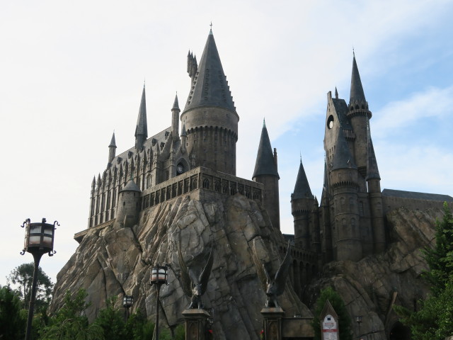 Hogwarts Castle in Universal's Islands of Adventure (9. Nov.)