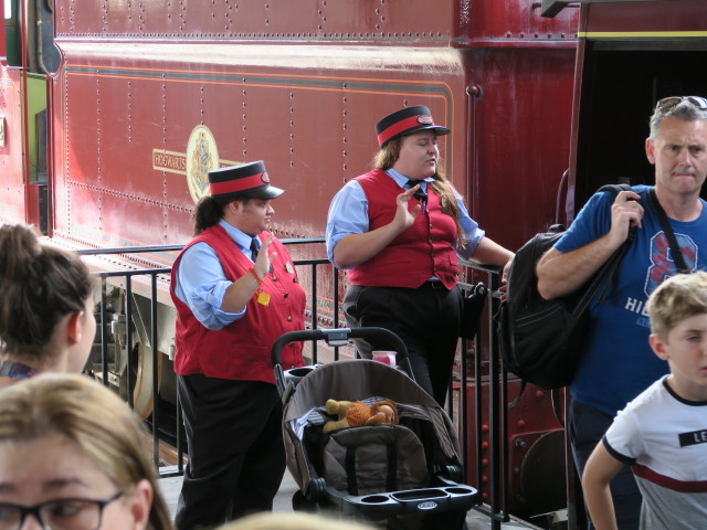 Hogsmeade Station in Universal's Islands of Adventure (9. Nov.)