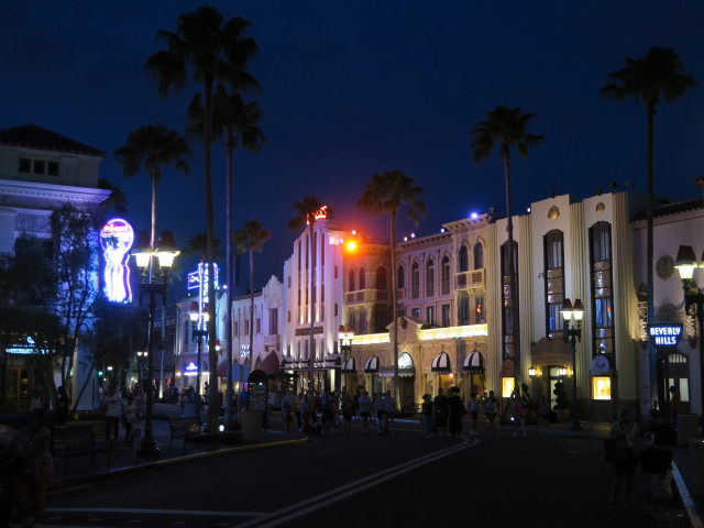 Hollywood in den Universal Studios Florida (9. Nov.)