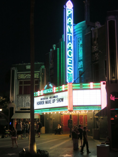 Universal Orlando's Horror Make-up Show in den Universal Studios Florida (9. Nov.)