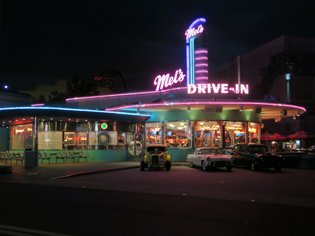 Mel's Drive-In in den Universal Studios Florida (9. Nov.)