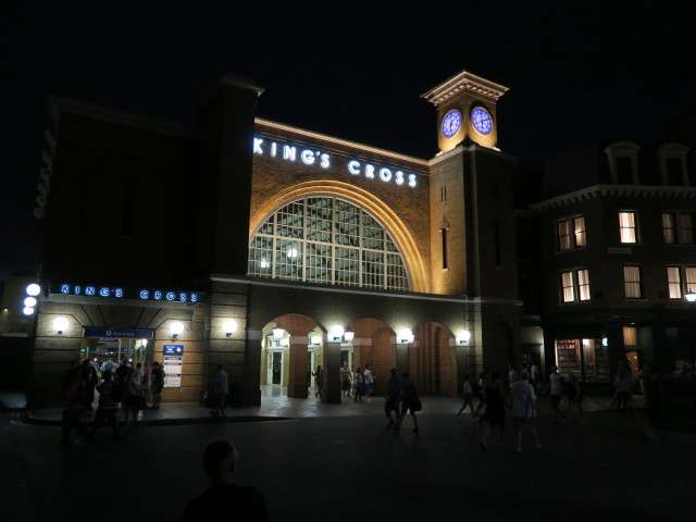 King's Cross Station in den Universal Studios Florida (9. Nov.)