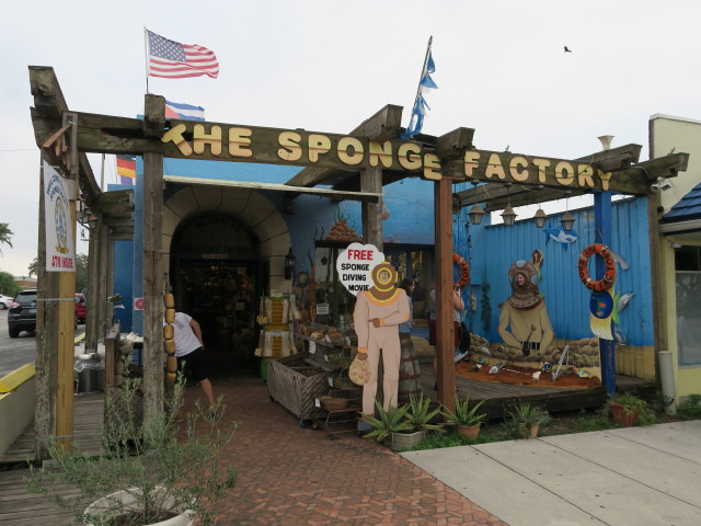 The Sponge Factory in Tarpon Springs (10. Nov.)