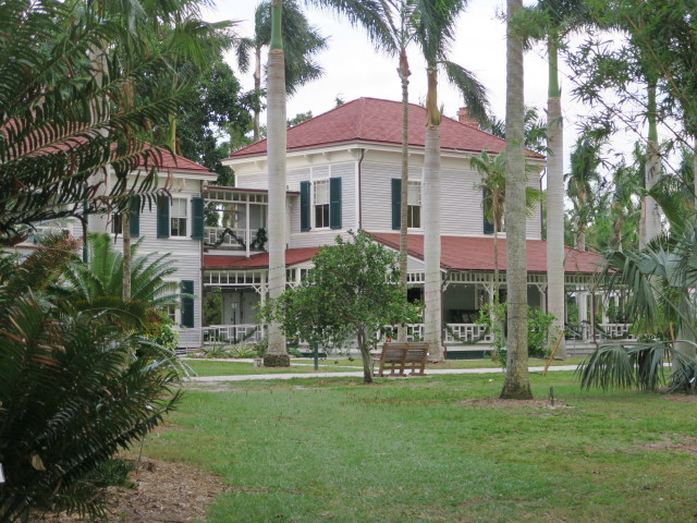 Edison-Haupthaus in Edison and Ford Winter Estates in Fort Myers (12. Nov.)