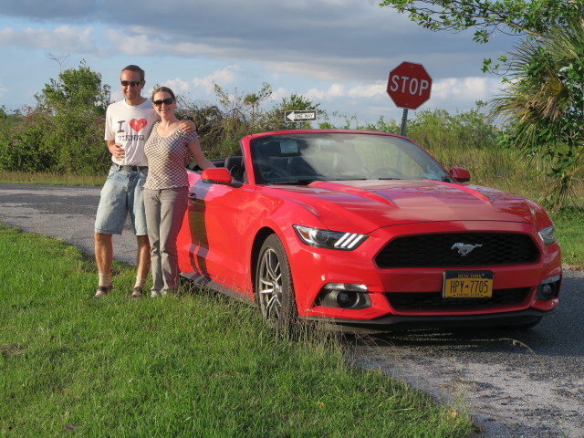 Ich und Sabine im Everglades National Park (14. Nov.)