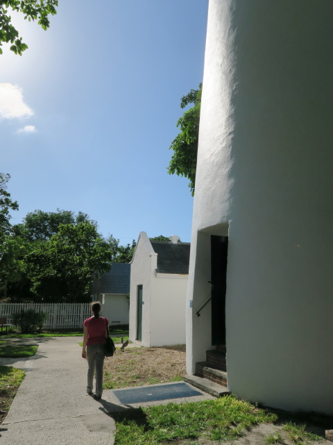 Sabine beim Key West Lighthouse (15. Nov.)