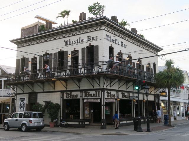 Whistle Bar in Key West (15. Nov.)