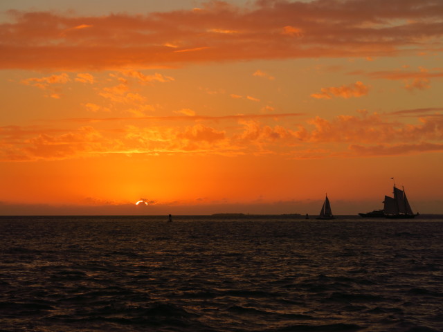 von Key West Richtung Westen (15. Nov.)