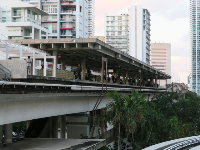 Brickell Station in Miami (17. Nov.)